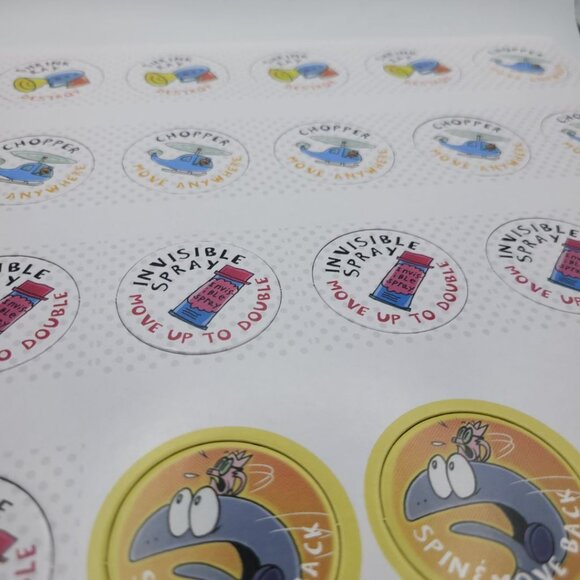 Dog Man Attack Of The Fleas Replacement Pieces Tool Tokens Circle Shrink Move - Picture 4 of 10